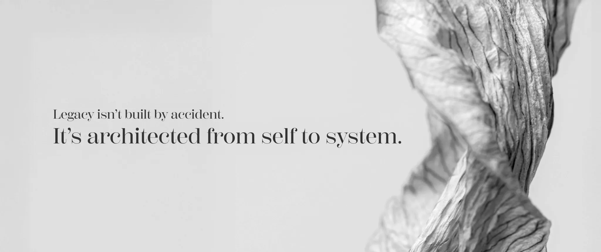 yusuf wahdan framework its-architected-from-self-to-system-1