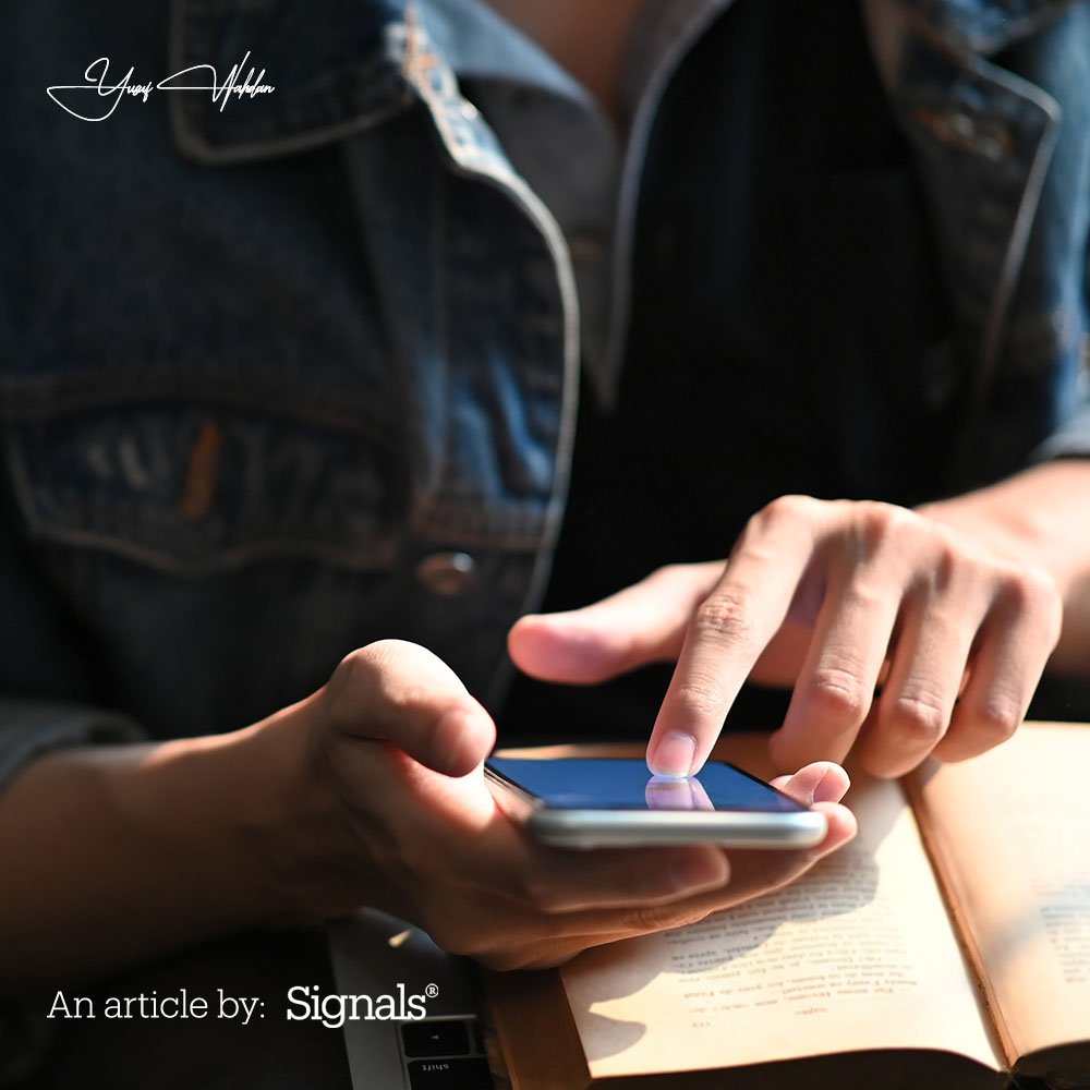 Every time you scroll, you see it happen again.