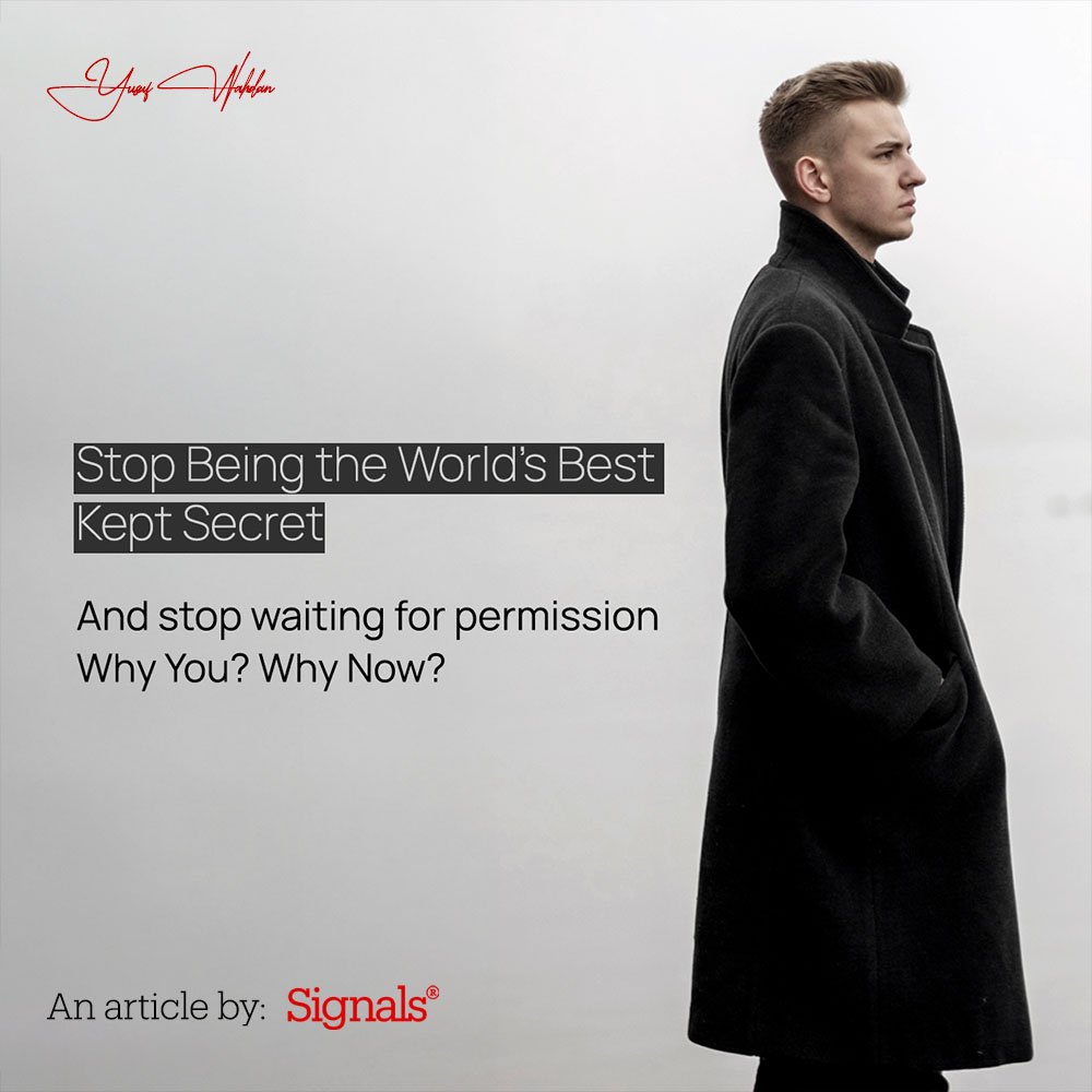 You are not late, You are unpositioned.