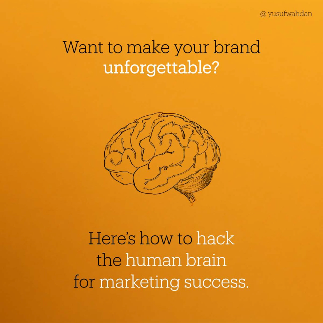 Unforgettable brands are not memorised – they become the DEFAULT